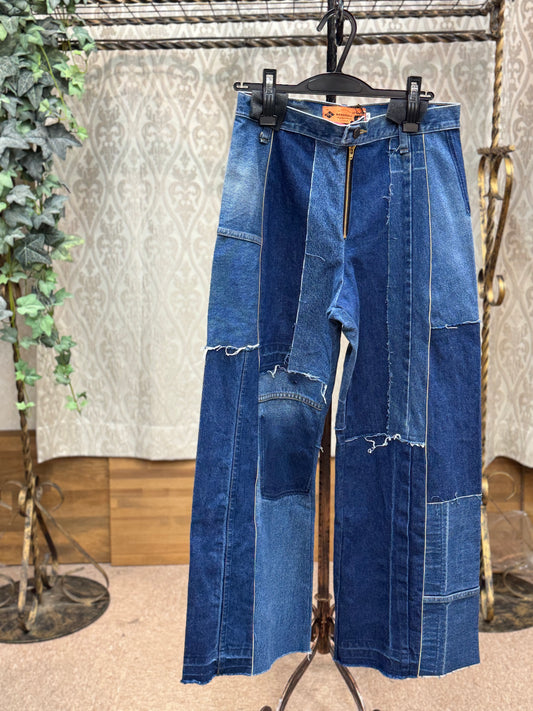 REHERSALL リメイクデニムパンツ
