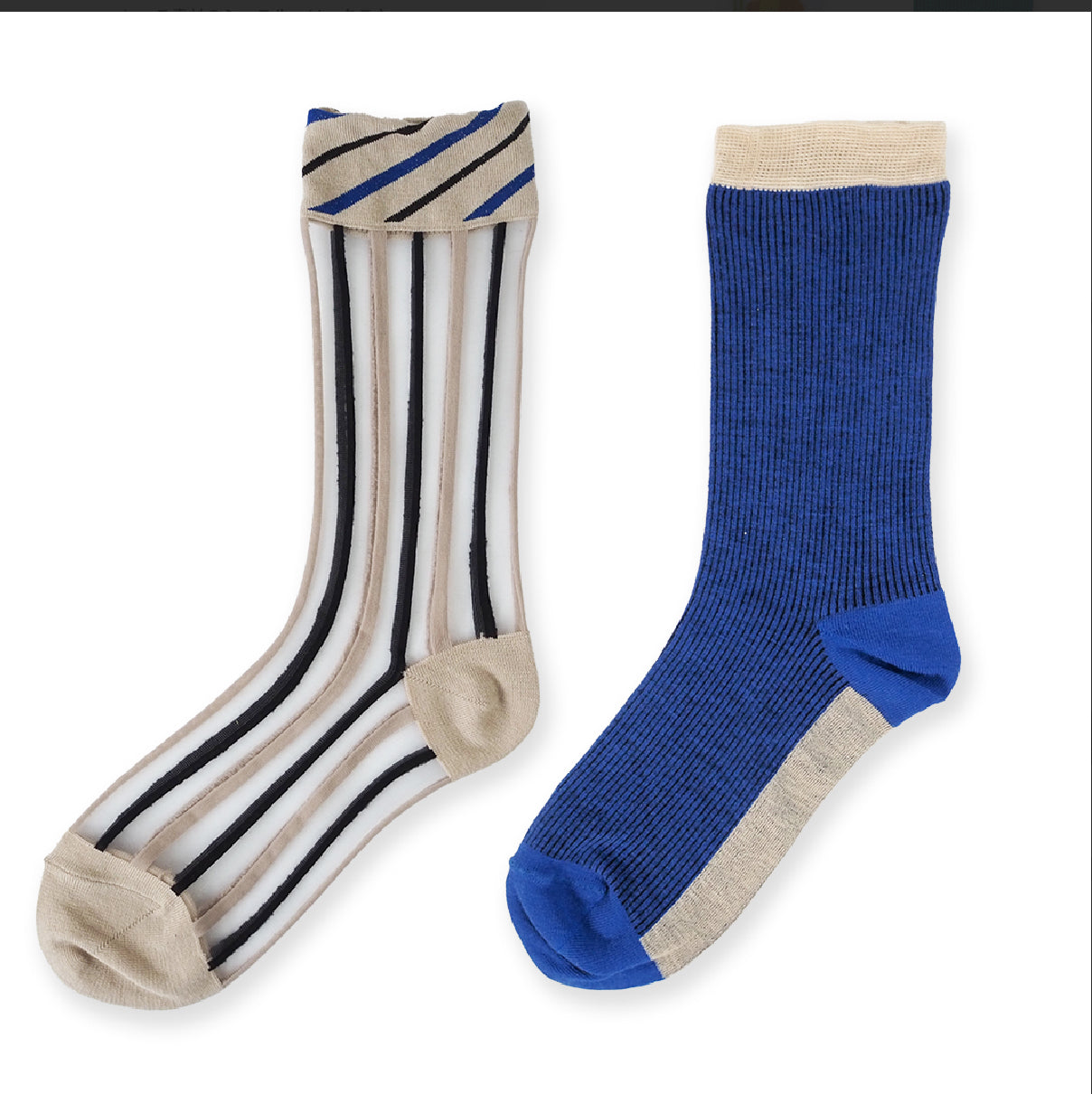 andètte25AW 9月中頃 レイヤードソックス