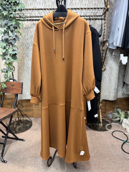 C’EST MOIJEU ダンボールニットフーデイワンピース