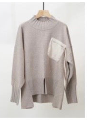 33℃ 胸ポケZIP Knit po