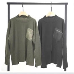 33℃ 胸ポケZIP Knit po