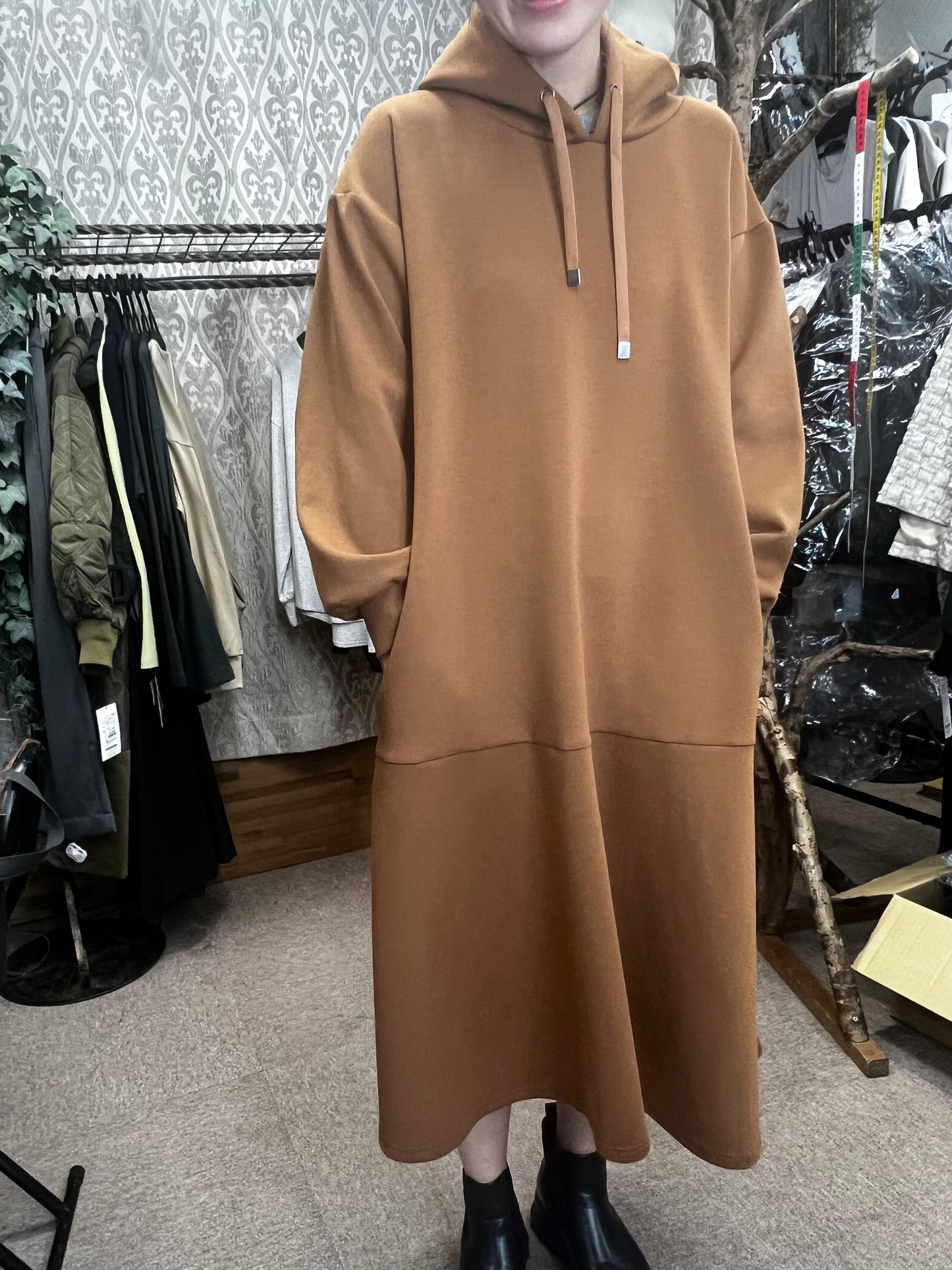 ポンチパーカーワンピ