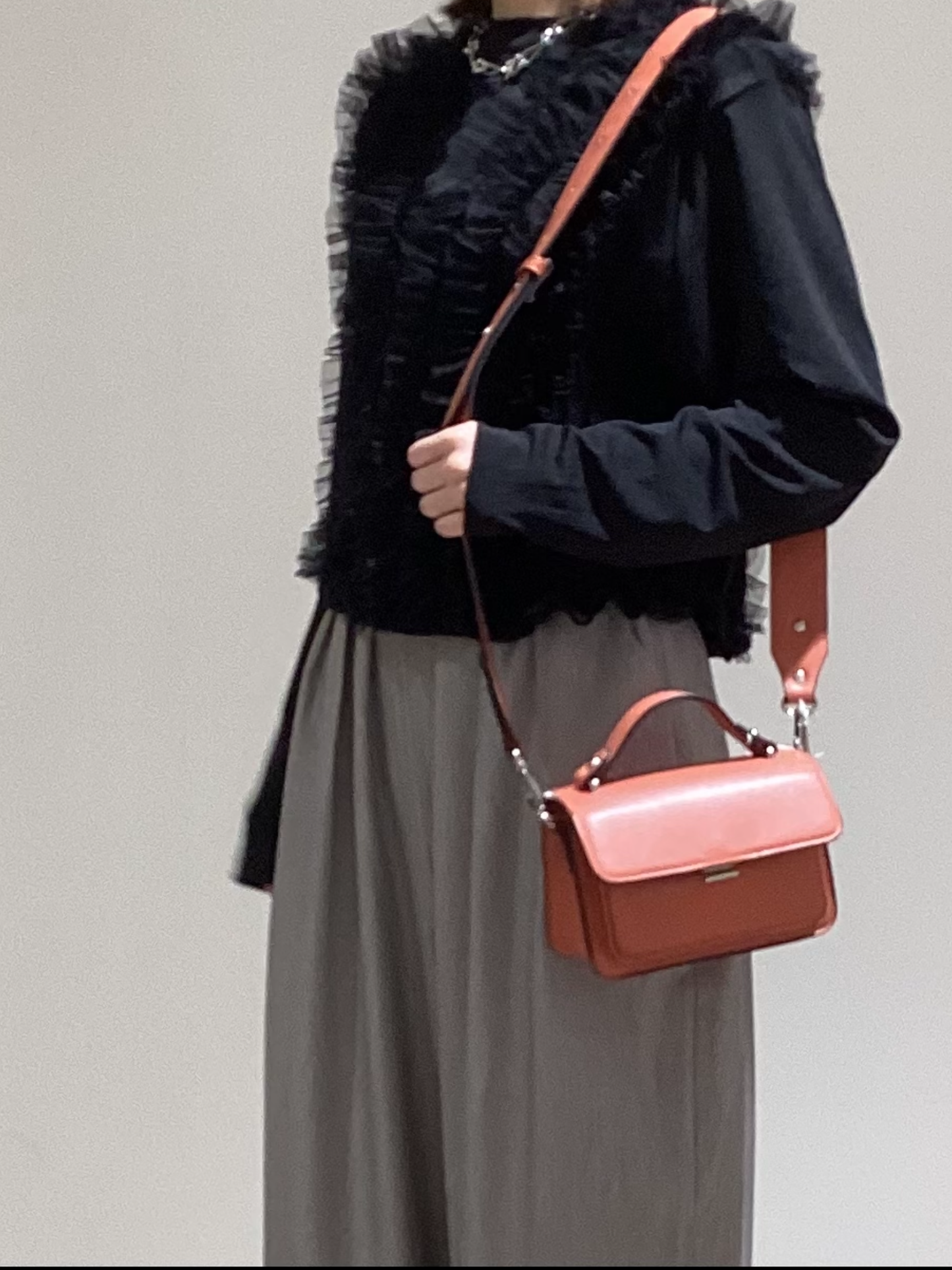 ◎ワンハンドルミニショルダーバッグ