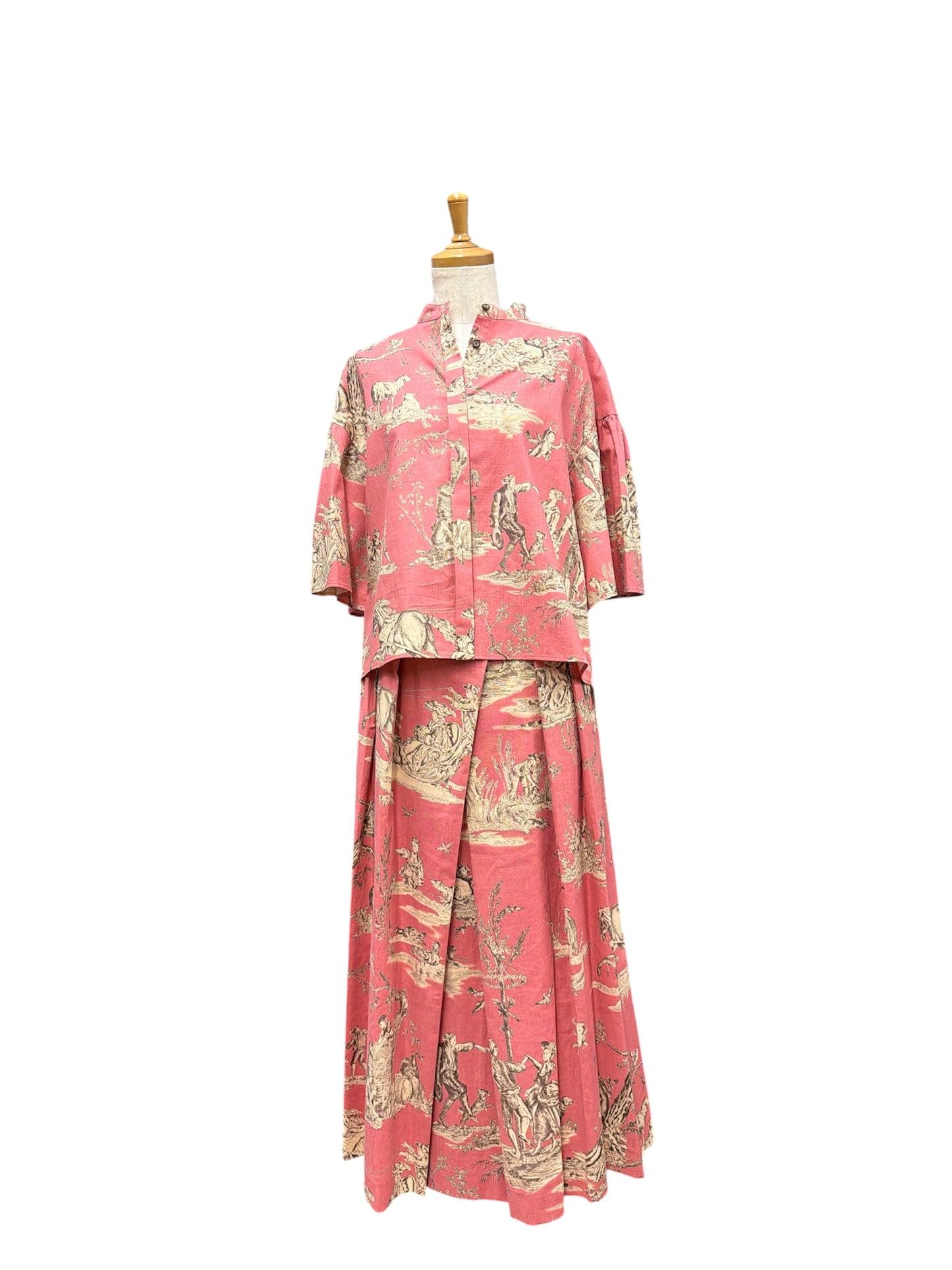 ATELIER SIX RURAL JORDIN TOILE ブラウス