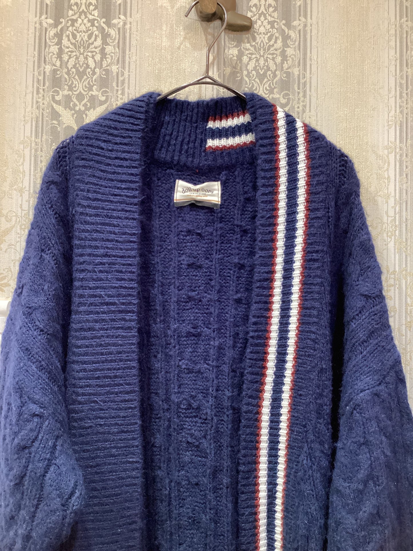 DOLLUPOOPS アシンメトリーデザインニットCD