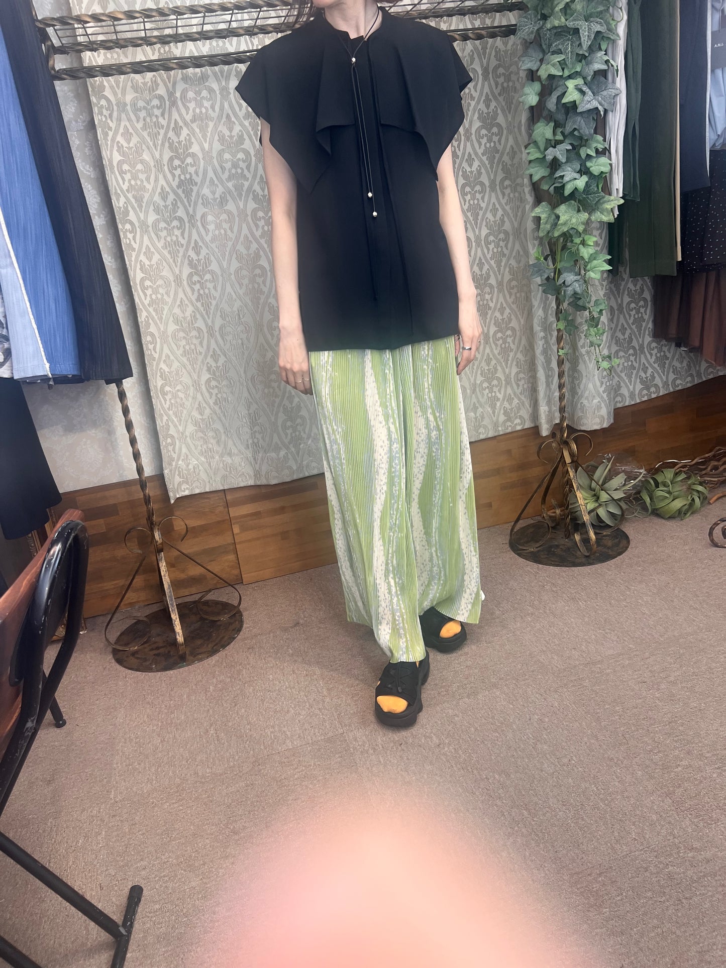 ビッグカラーブラウス