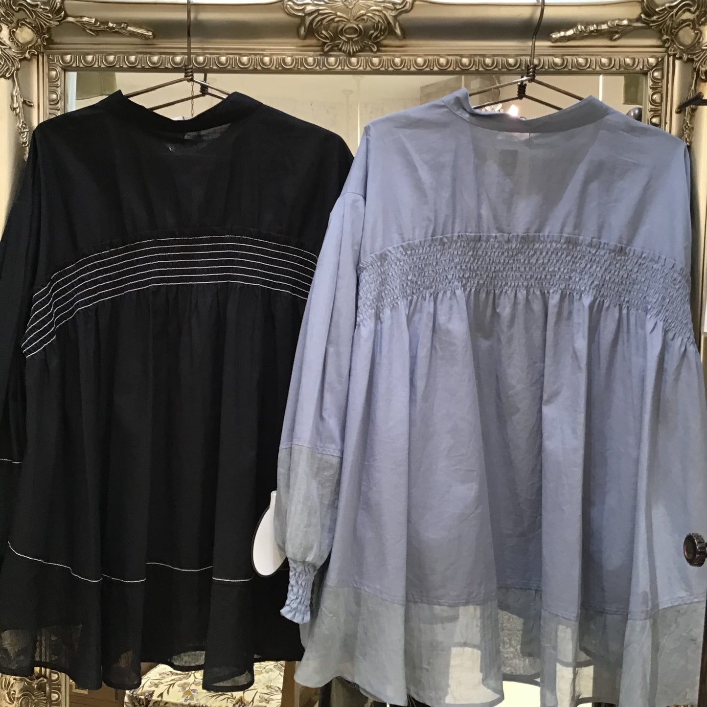 ◎Eimee Law バックシャーリングシアーヘムBL