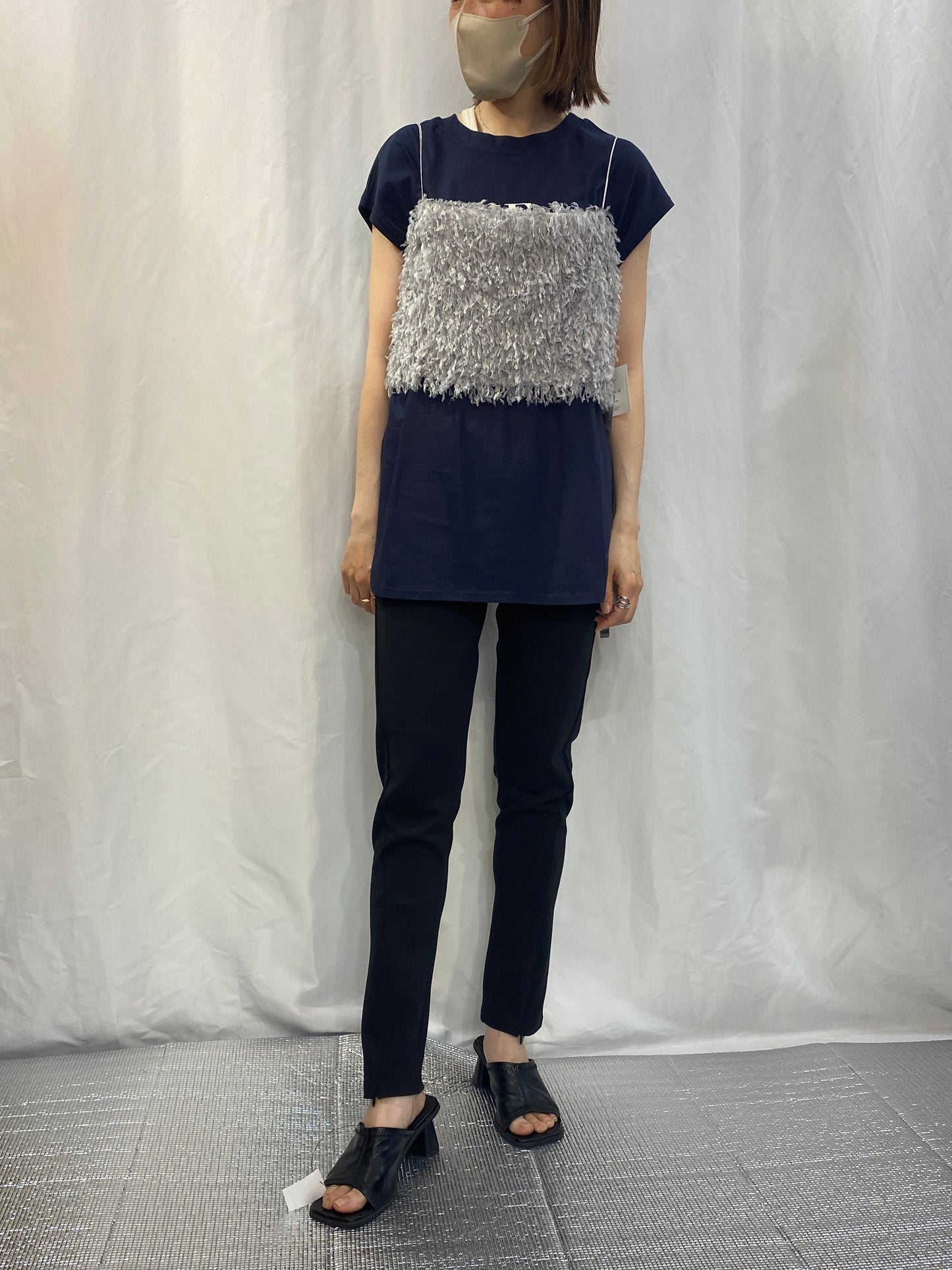☆YENN front slit leggings