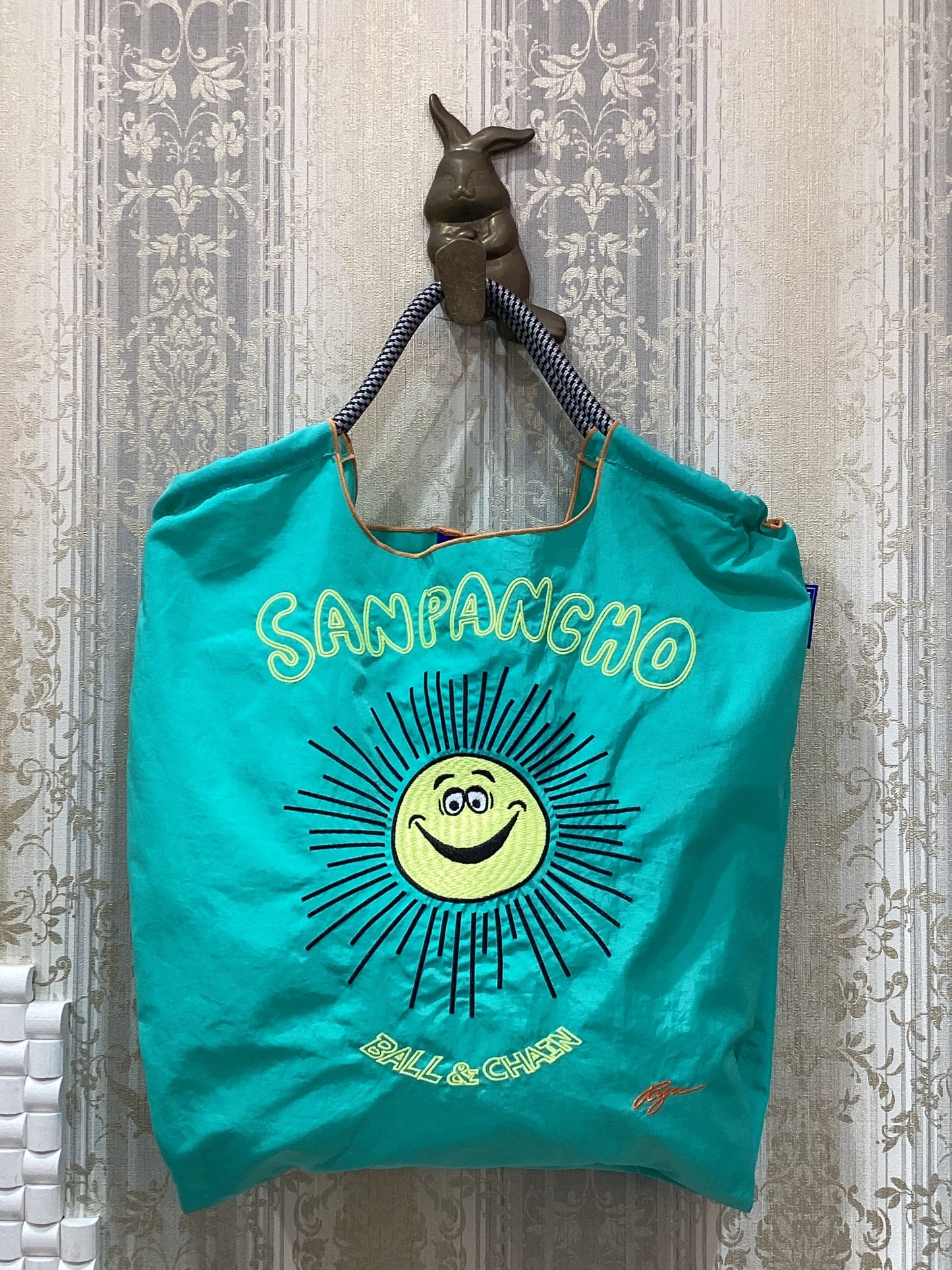 ◯ball&chain エコバッグ RYU.SANPANCHO (Mサイズ)
