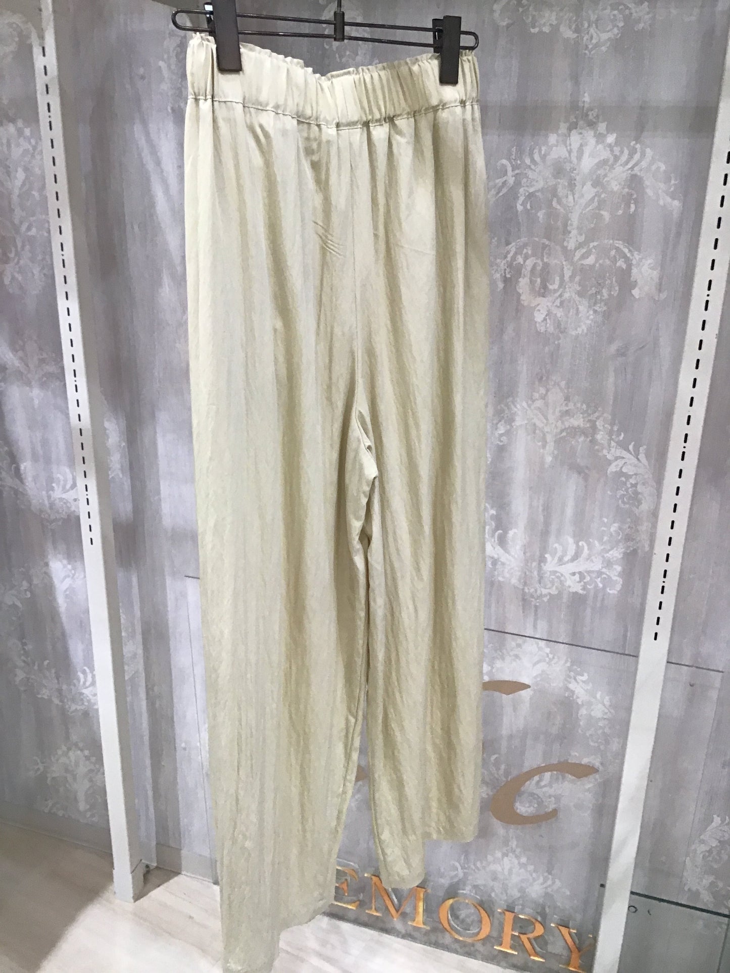 cafune タックワイドパンツ