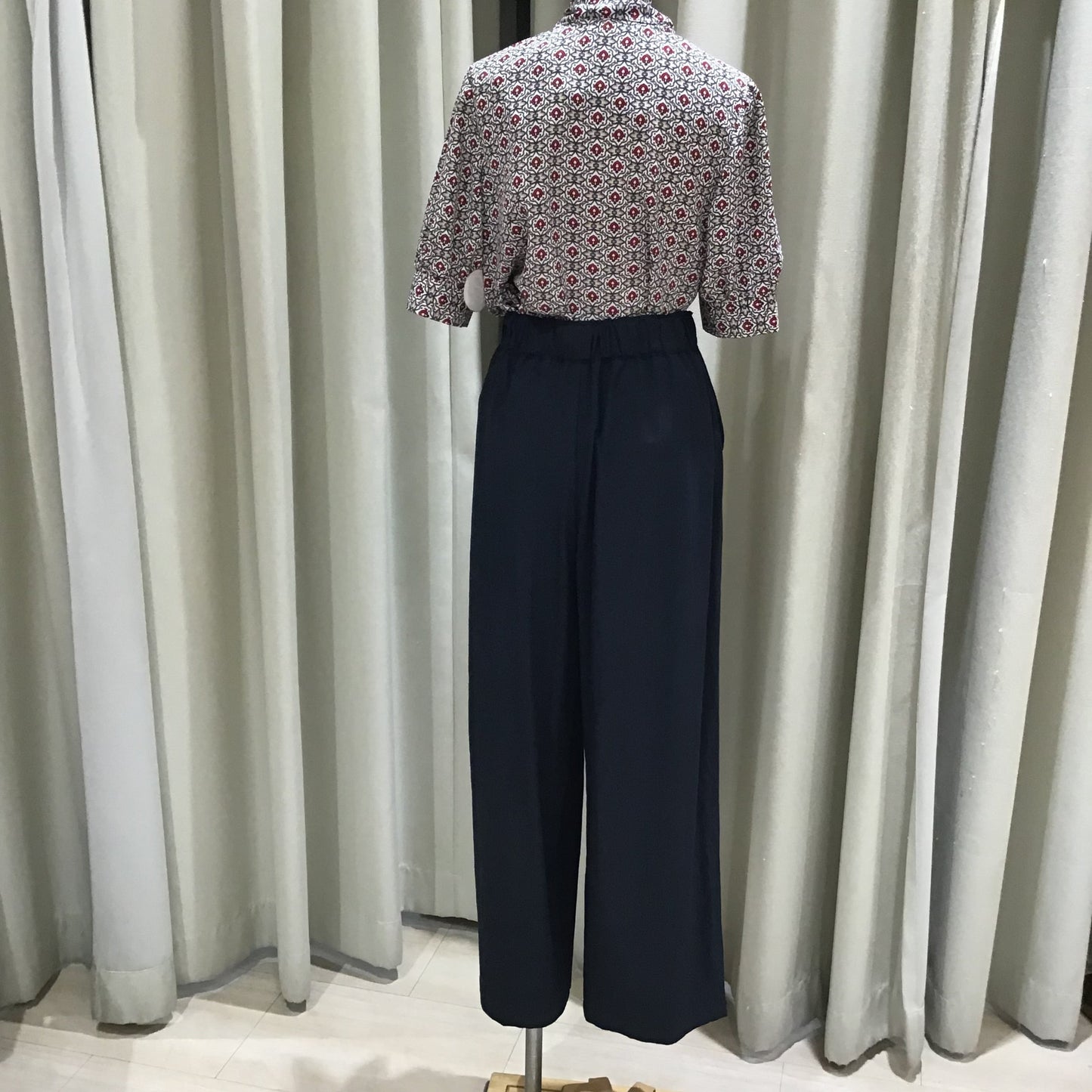 ◎cafune タックワイドパンツ