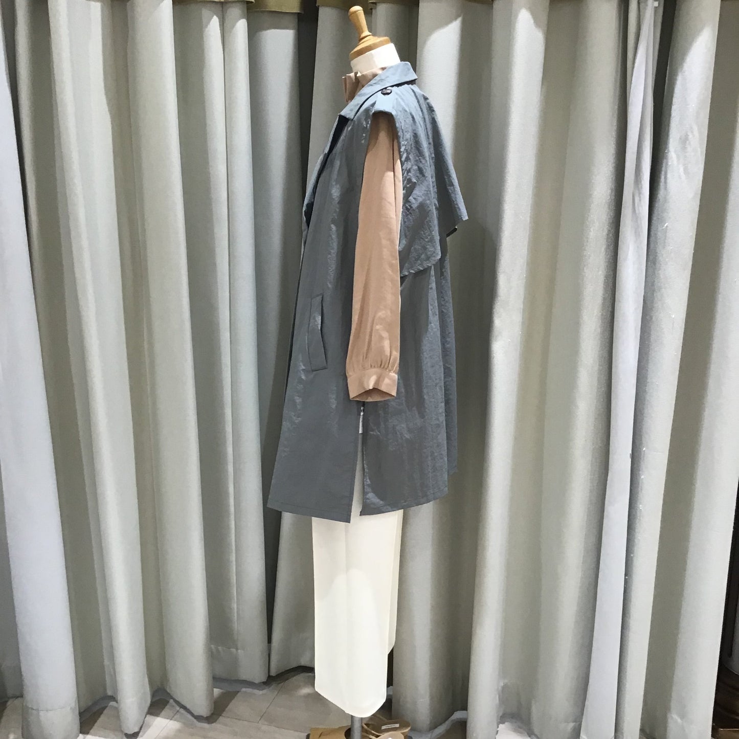 ◎vingtrois ナイロンオーバージレ