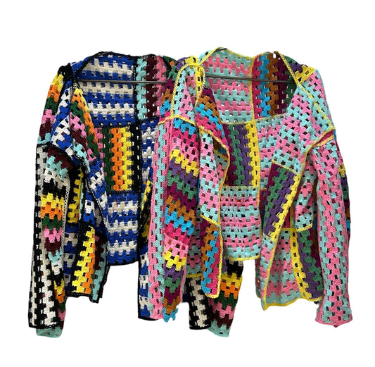 ◎かぎ編みカーディガン