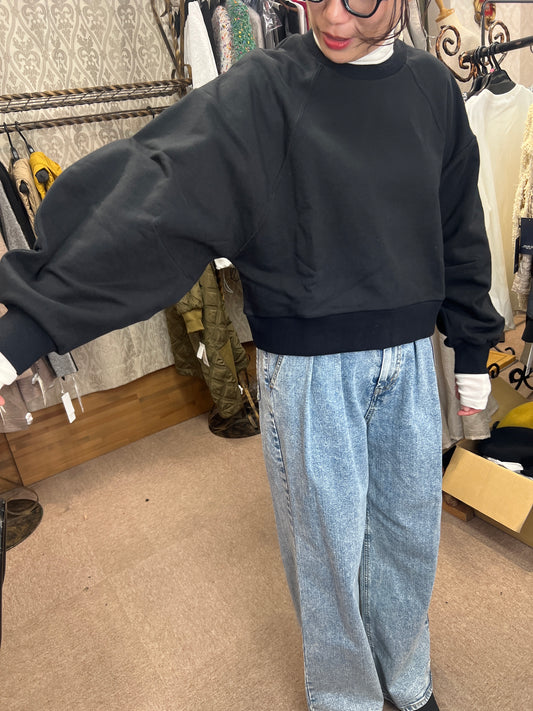 袖ボリュームスウェット
