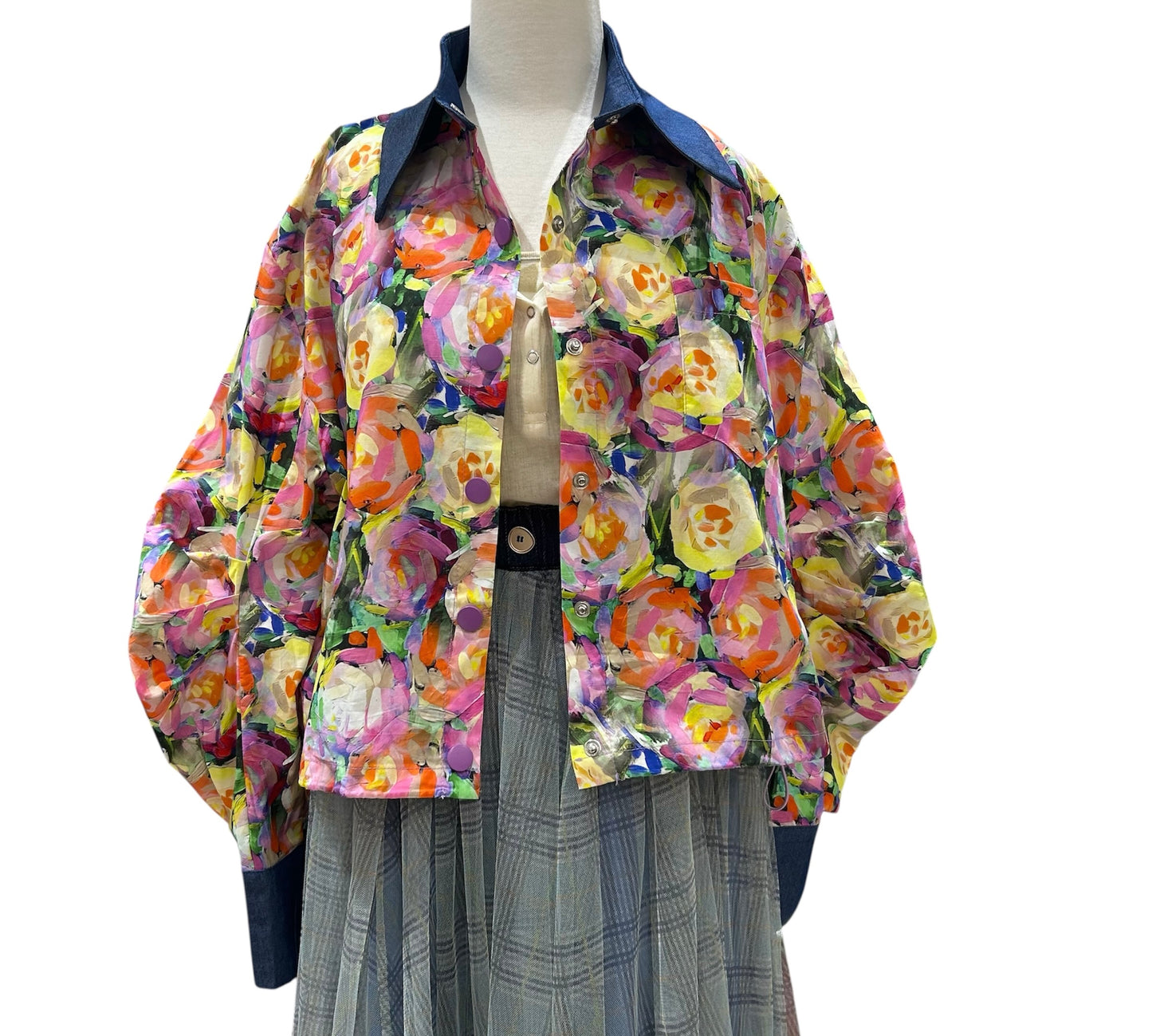 ◎花柄シャツ