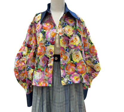 ◎花柄シャツ