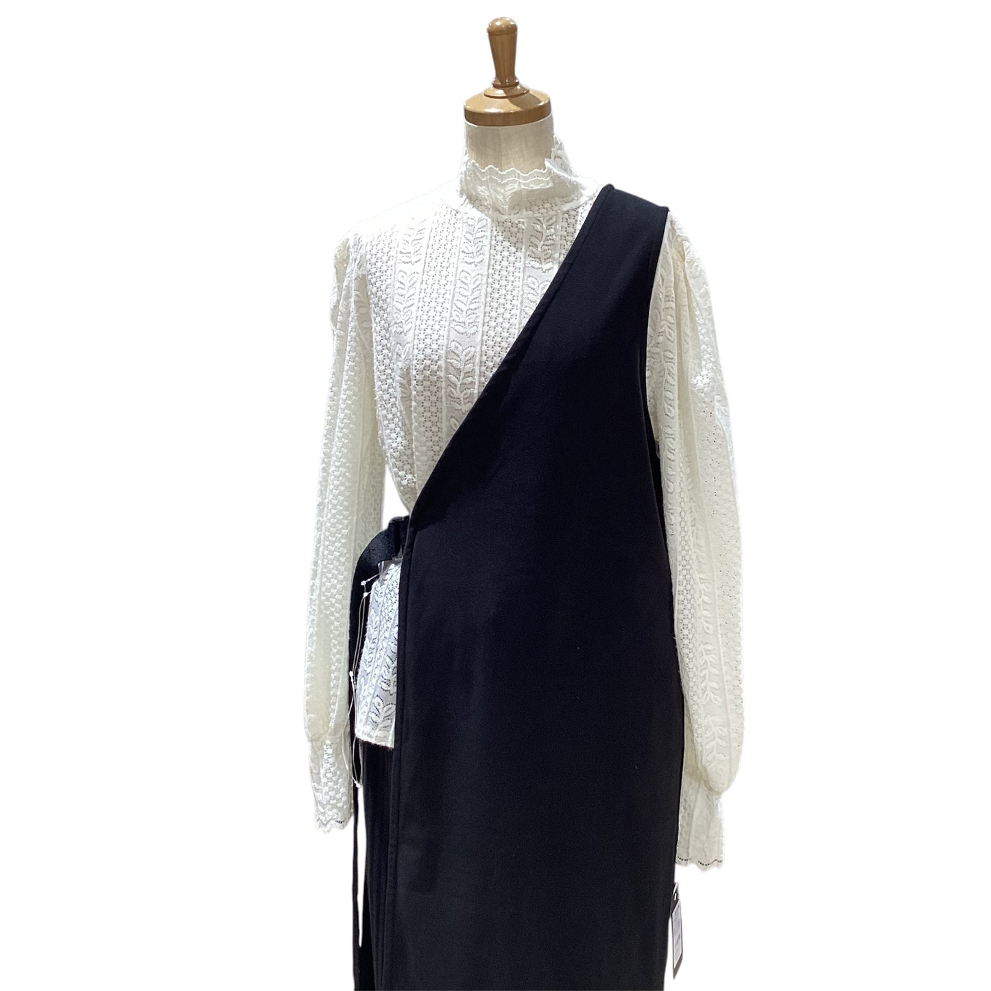 ◎肩パフレースTOPS