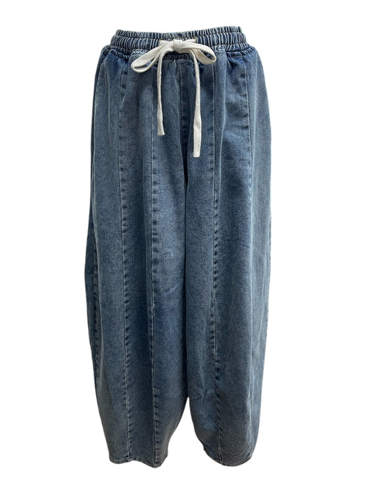 イージーデニムパンツ