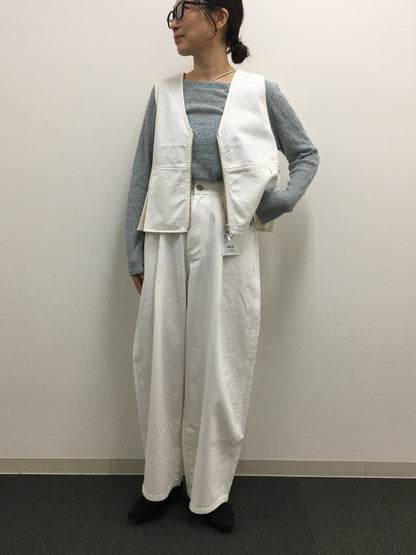 ☆QTUMEデニムタックパンツ