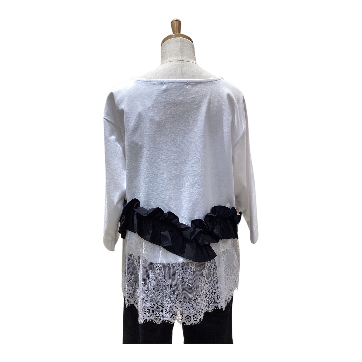 ◎Eimee Law ヘムフリルレースTOPS