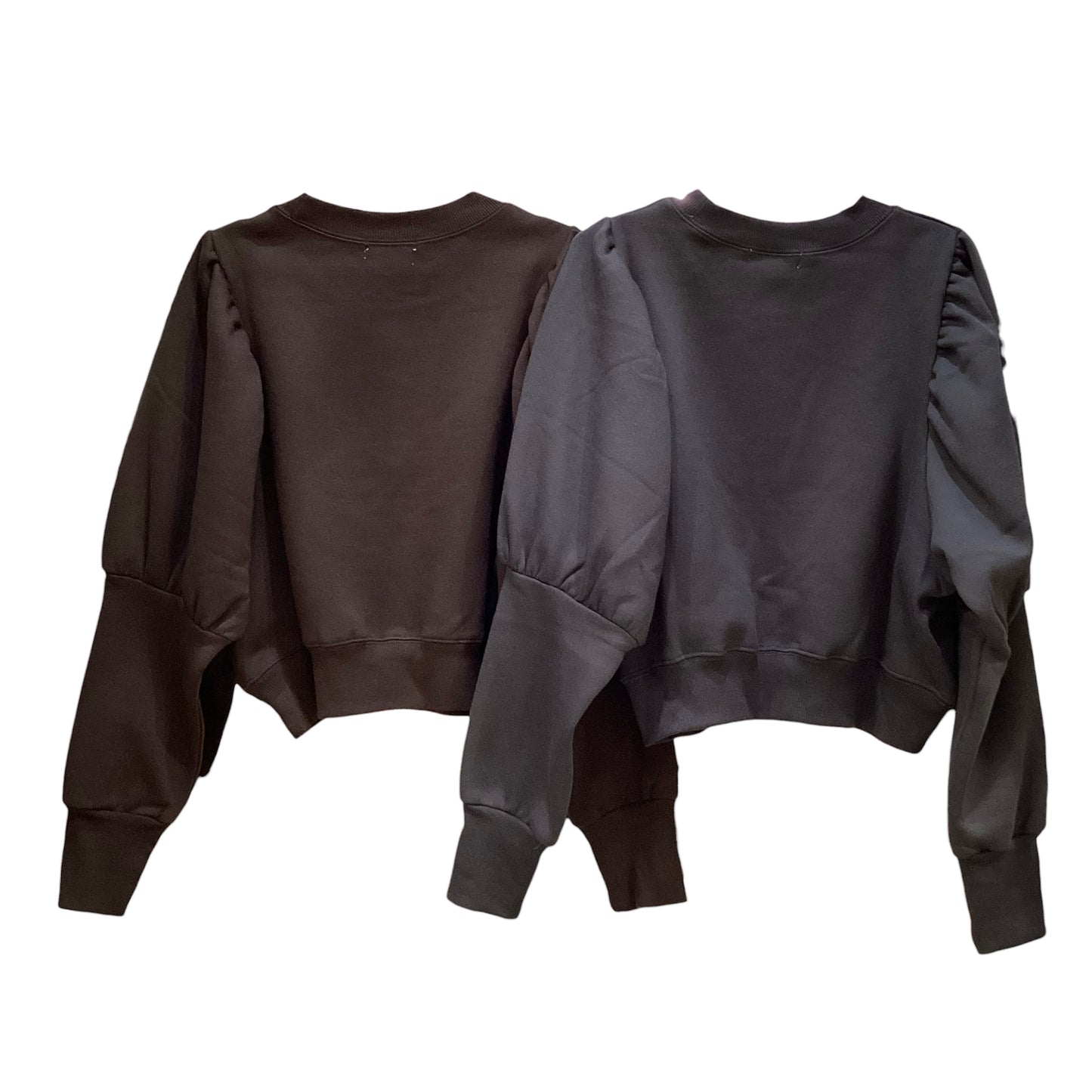 ◎裏起毛ロゴptパフ袖PO