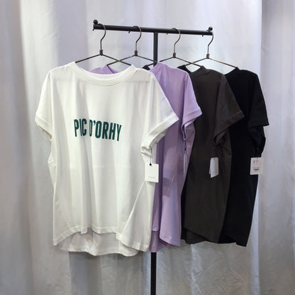 ☆CLOCHE 袖ターンバックロゴT