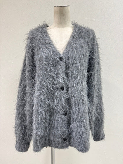 ⭐︎【予約商品】CYAN ロングシャギーカーデ　即日決済10%クーポン還元🎁