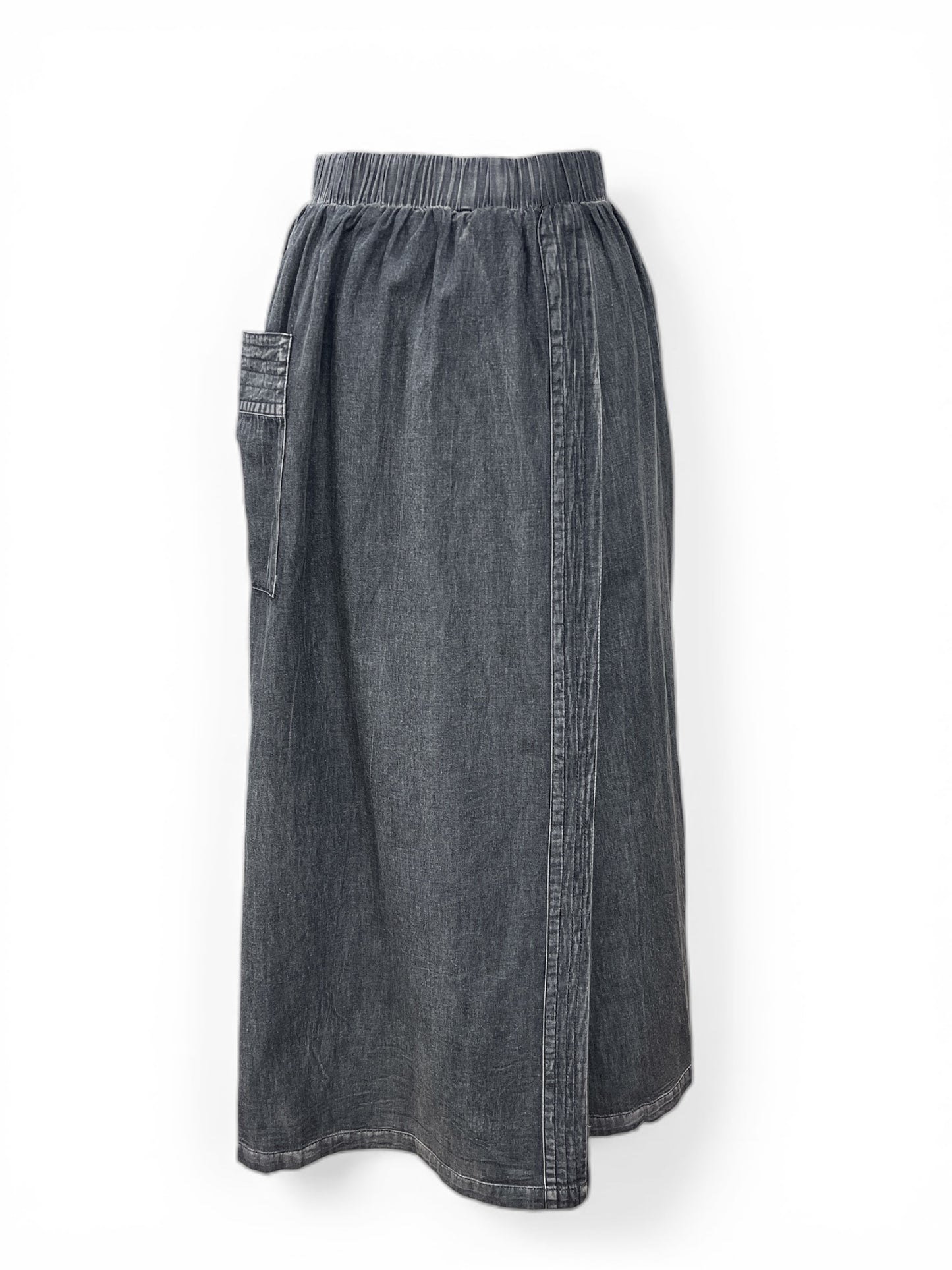 ダンガリースカートパンツ