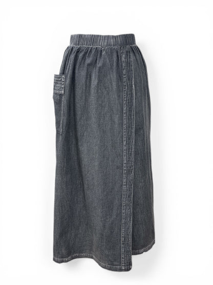 ダンガリースカートパンツ