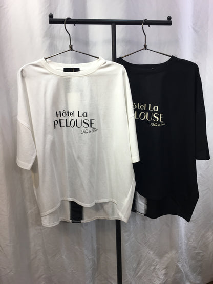 ☆Bou Jeloud WシルケットロゴT