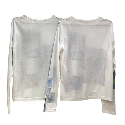 ◎【再入荷】Eimee Law アートコラージュptシアーロンT