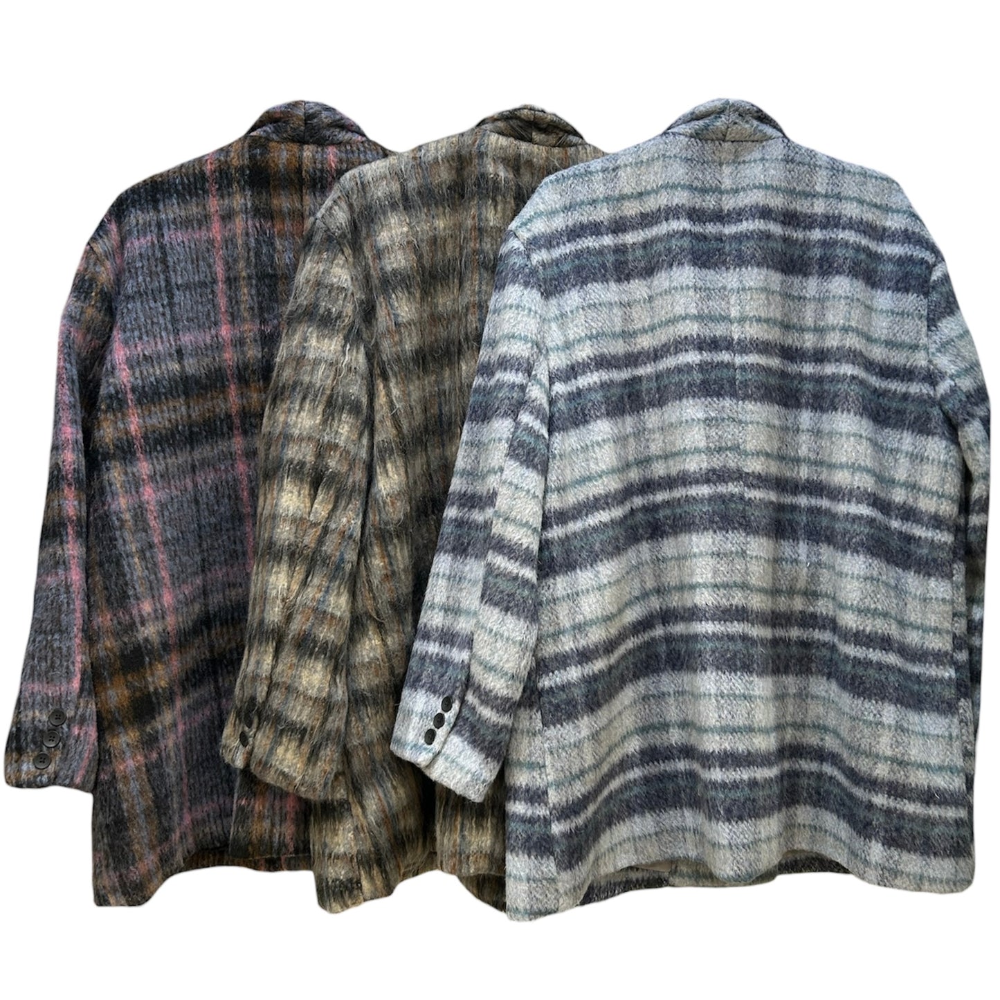 ◎シャギーチェックJK