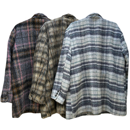 ◎シャギーチェックJK