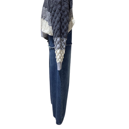 ◎Eimee Law ストリングダメージヨーク切替デニムPT