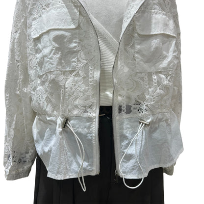 ◎【再入荷】レースブルゾン