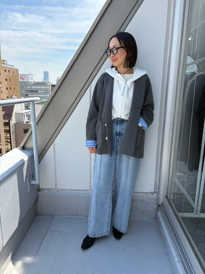 ☆CYAN　マイクロフリースWジャケット【即日決済で次から使える10％還元クーポンもらえます】