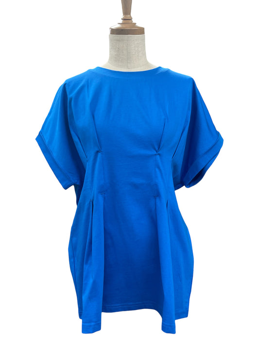 Vingtrois ドライタッチコットン　タックT