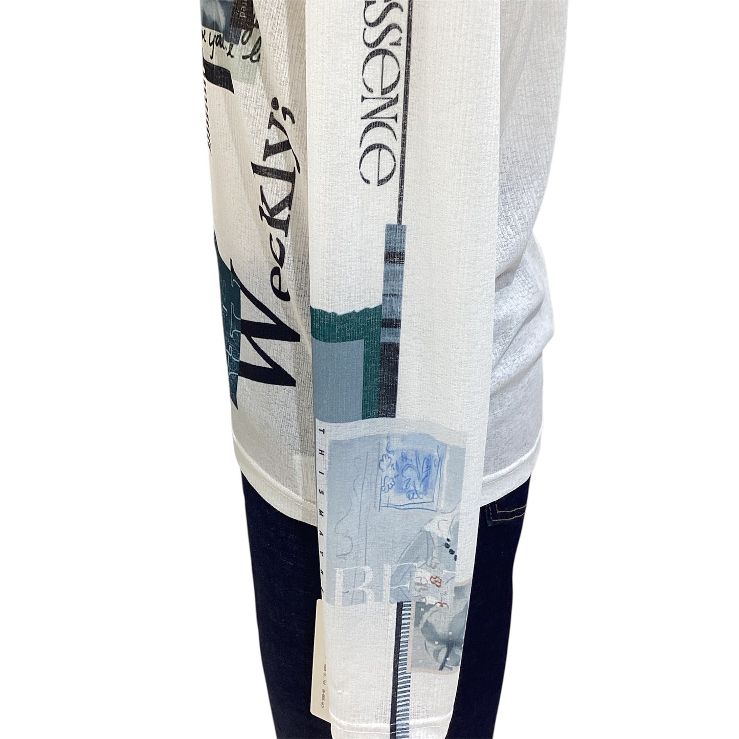 ◎【再入荷】Eimee Law アートコラージュptシアーロンT