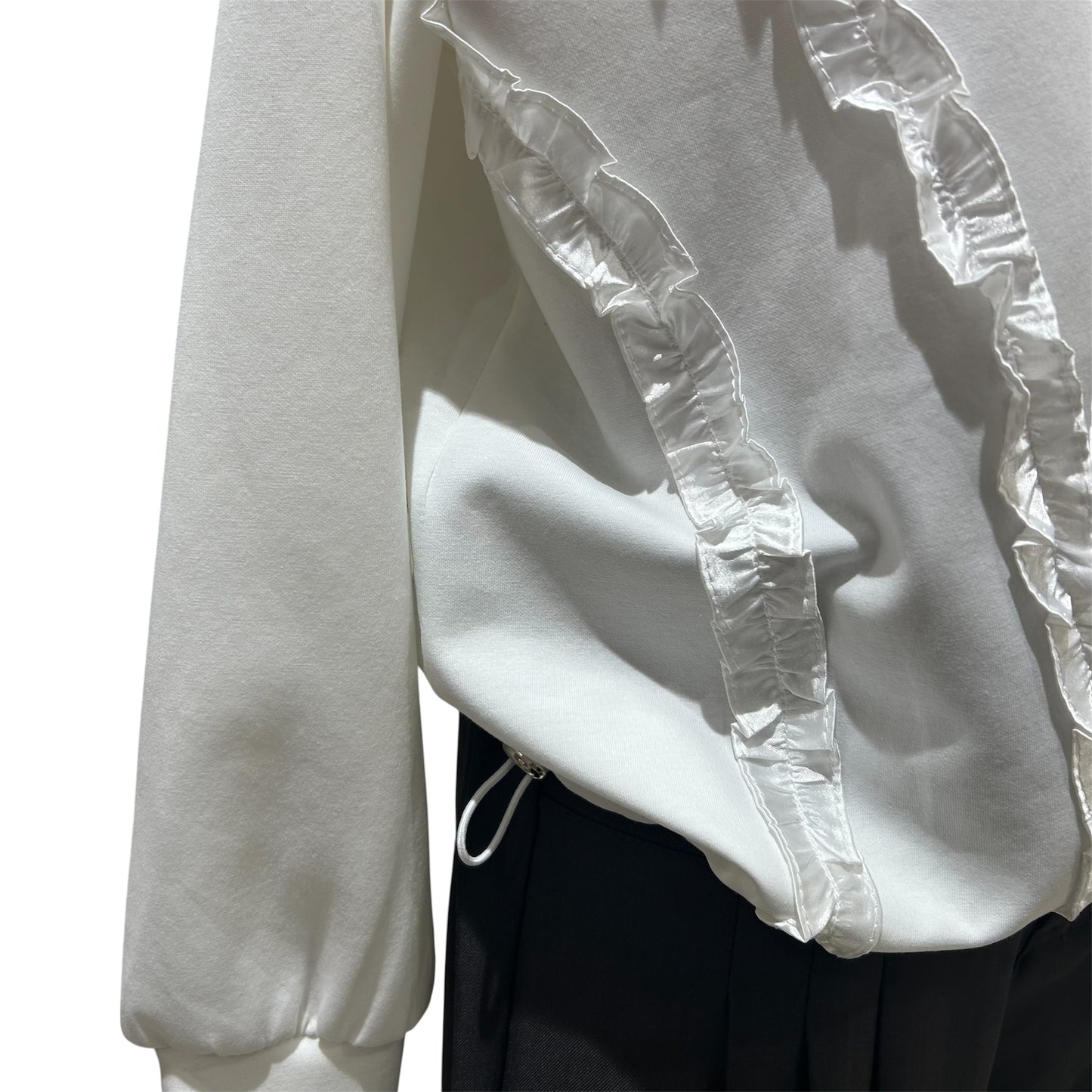 ◎【再入荷】フリルラインTOPS