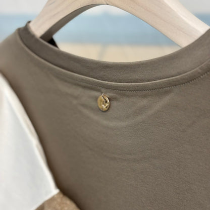 EGLANTINE 袖ニットカットソー