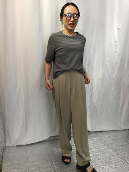 ☆sale qtume タックパンツ