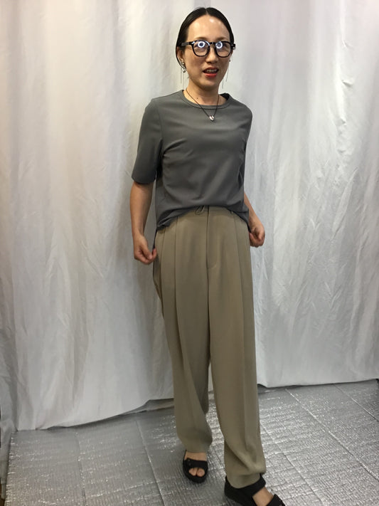 ☆sale qtume タックパンツ