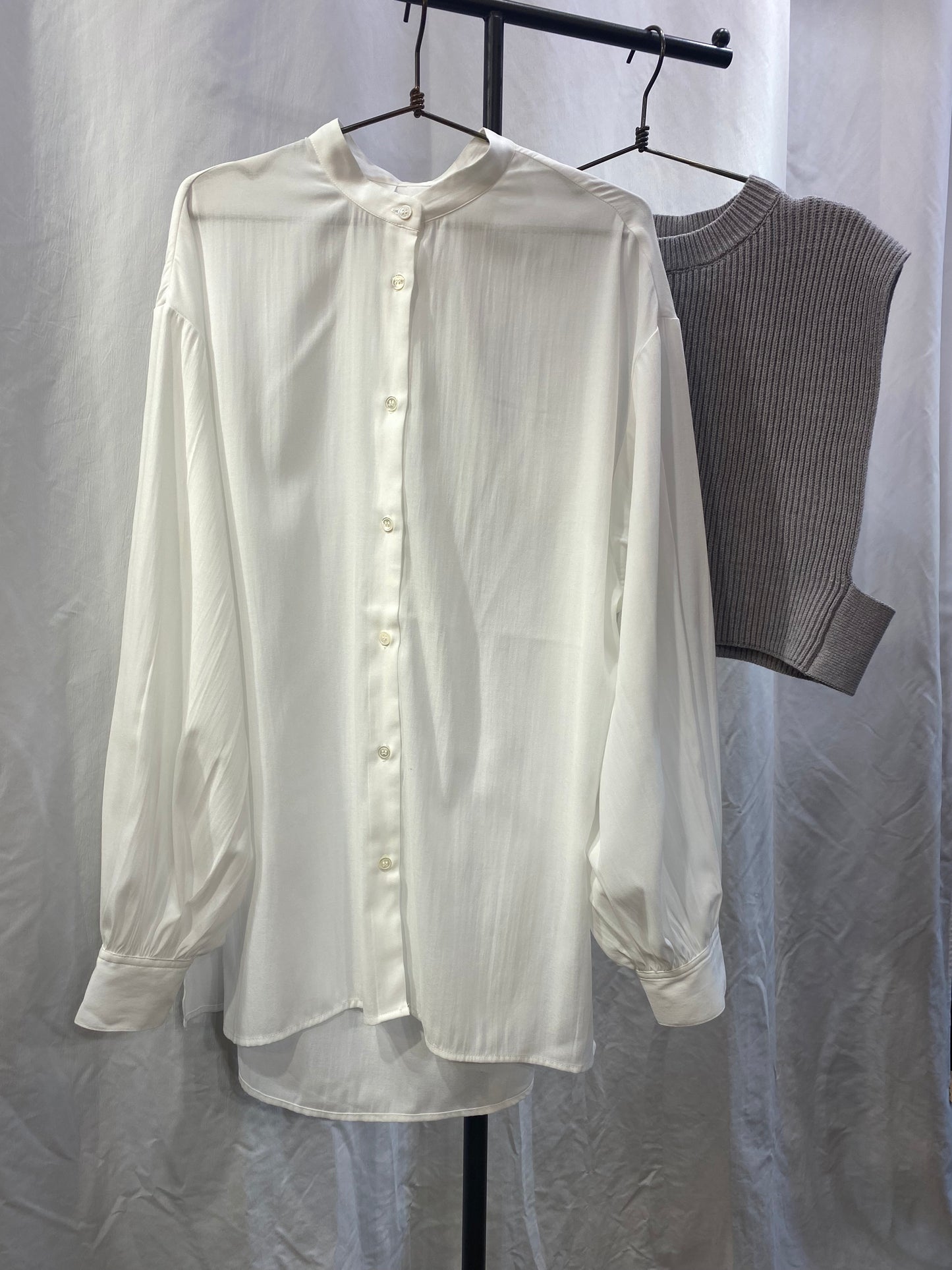SALE☆CLOCHEベスト付きブラウス