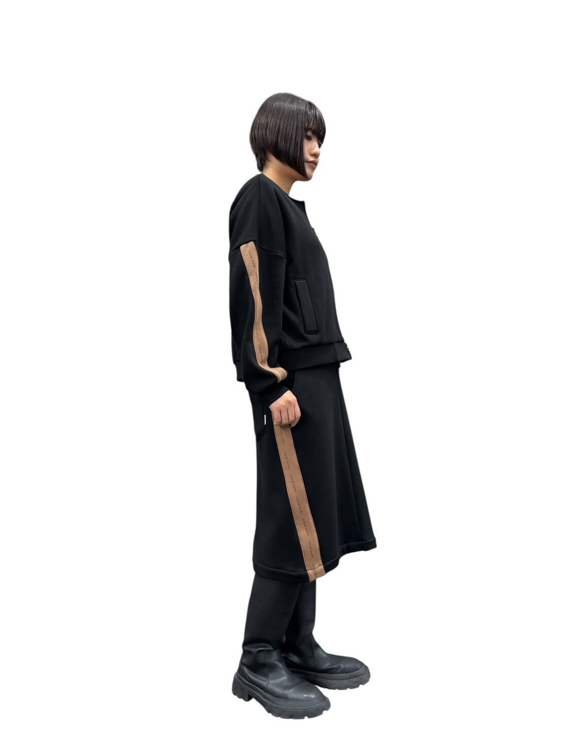 【予約商品11月末〜12月初】ayane ミディアム丈ボンバーSK