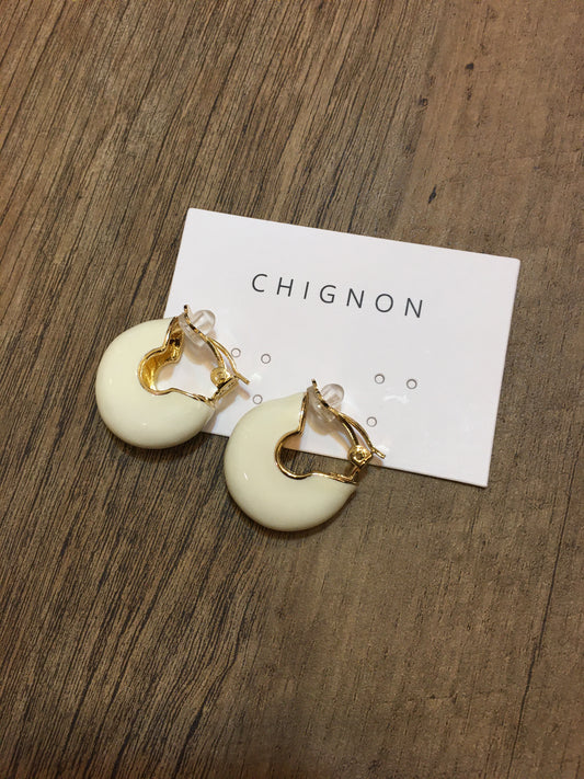 ☆CHIGNON ミニエポフープイヤリング