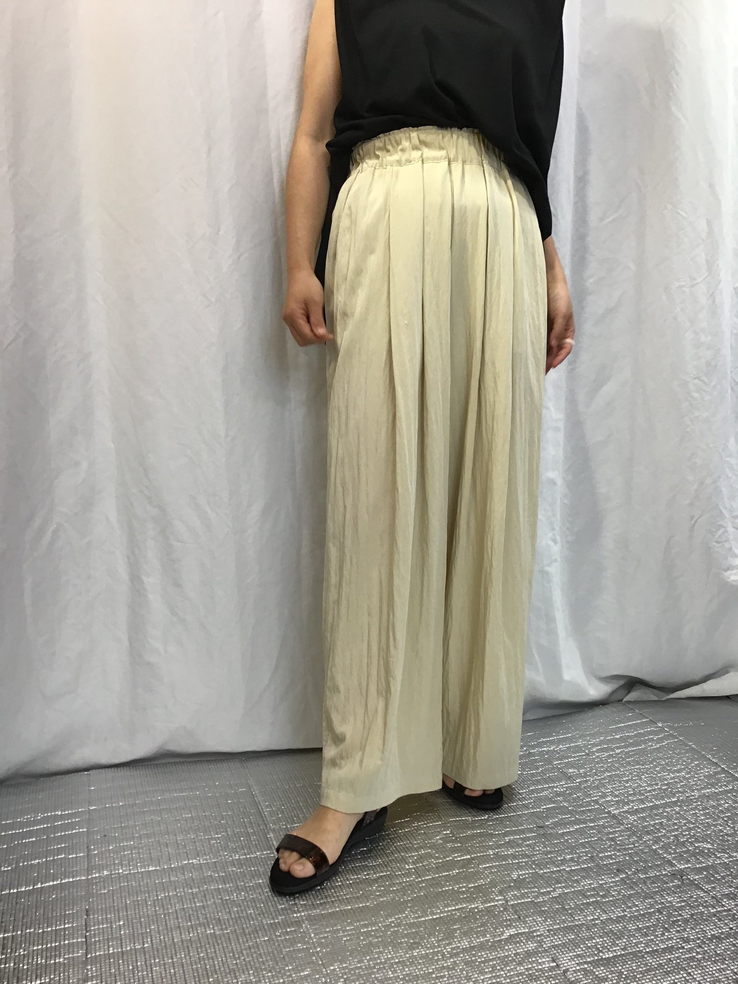 ☆cafune タックワイドパンツ