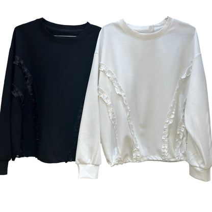◎【再入荷】フリルラインTOPS