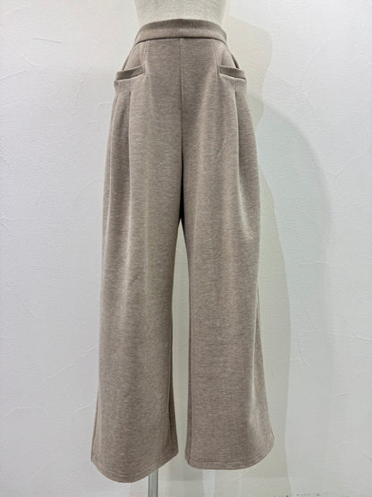 ☆予約CYAN　スクエアポケットフリースワイドパンツ【即日決済で次から使える10％還元クーポンもらえます】