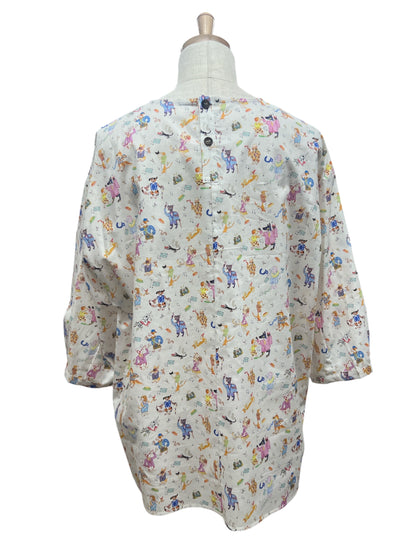 ATELIER SIX LIBERTYブラウス