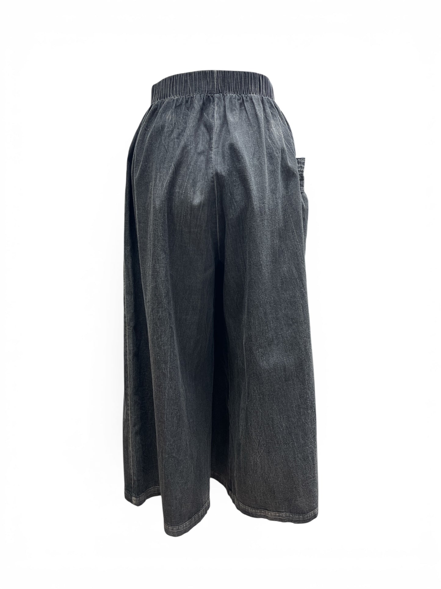 ダンガリースカートパンツ